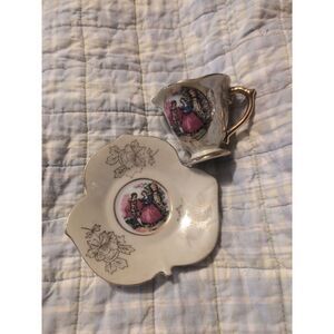 Vintage Meissen Vienna Tea Cup And Saucer
